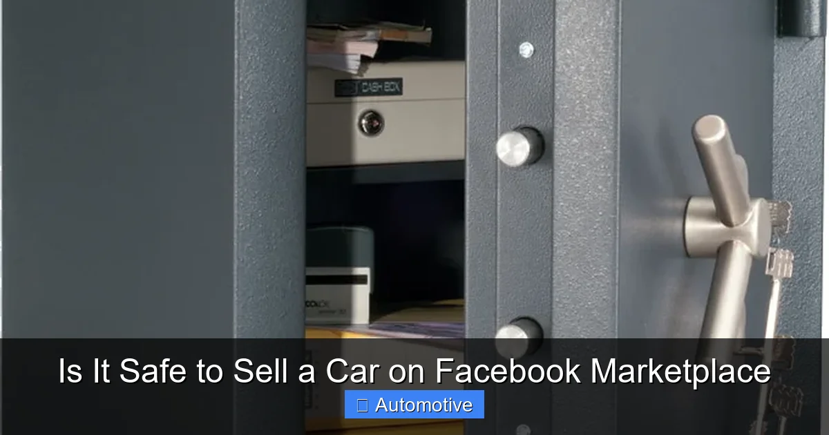 Is It Safe to Sell a Car on Facebook Marketplace