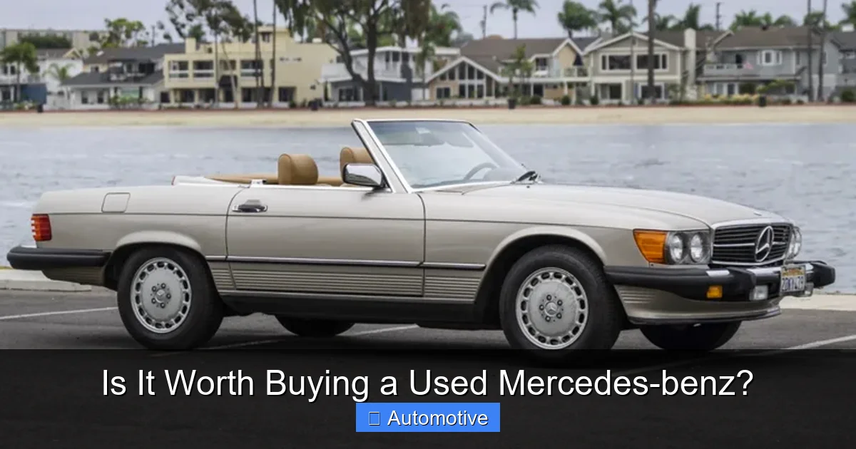 Is It Worth Buying a Used Mercedes-benz?