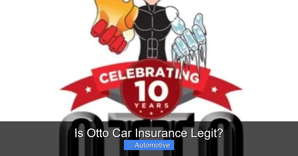 Is Otto Car Insurance Legit?