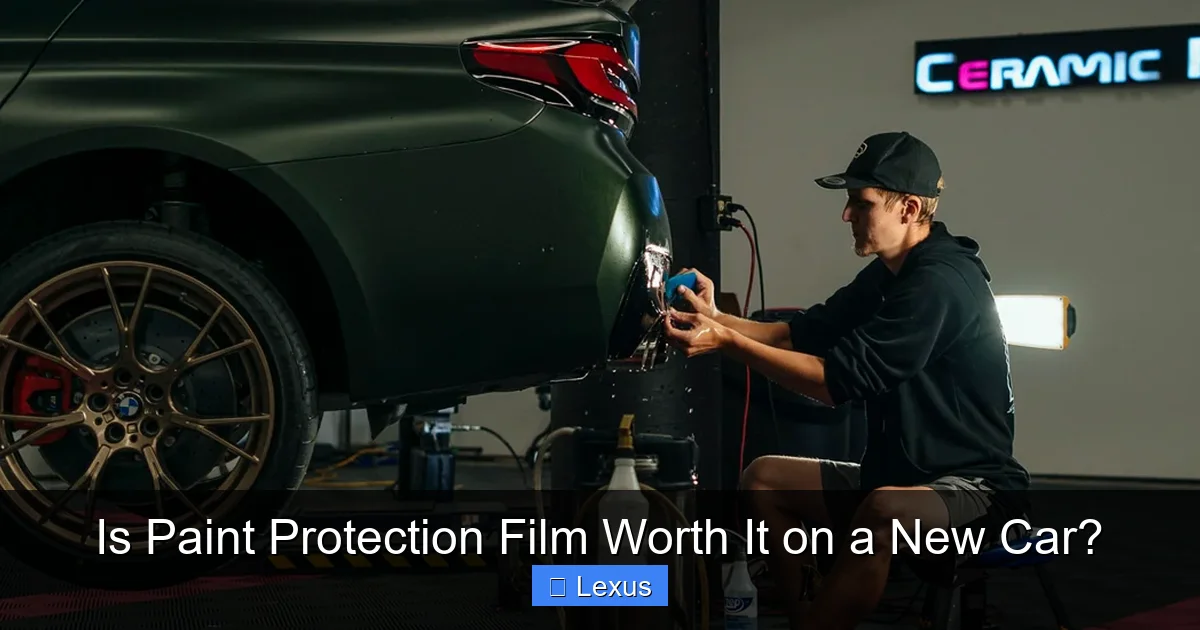 Is Paint Protection Film Worth It on a New Car?