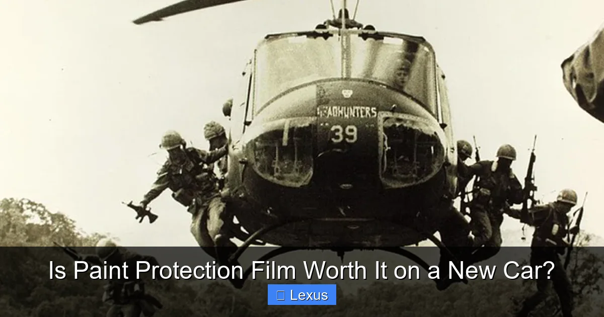 Is Paint Protection Film Worth It on a New Car?