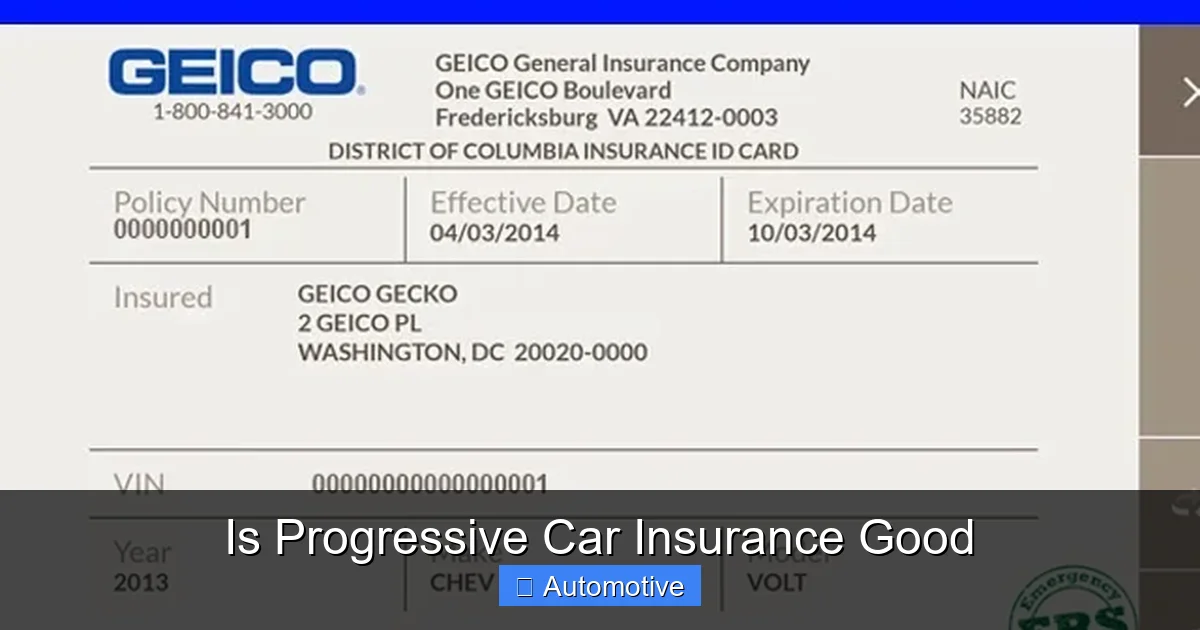 Is Progressive Car Insurance Good