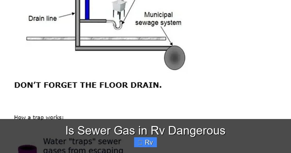Is Sewer Gas in Rv Dangerous