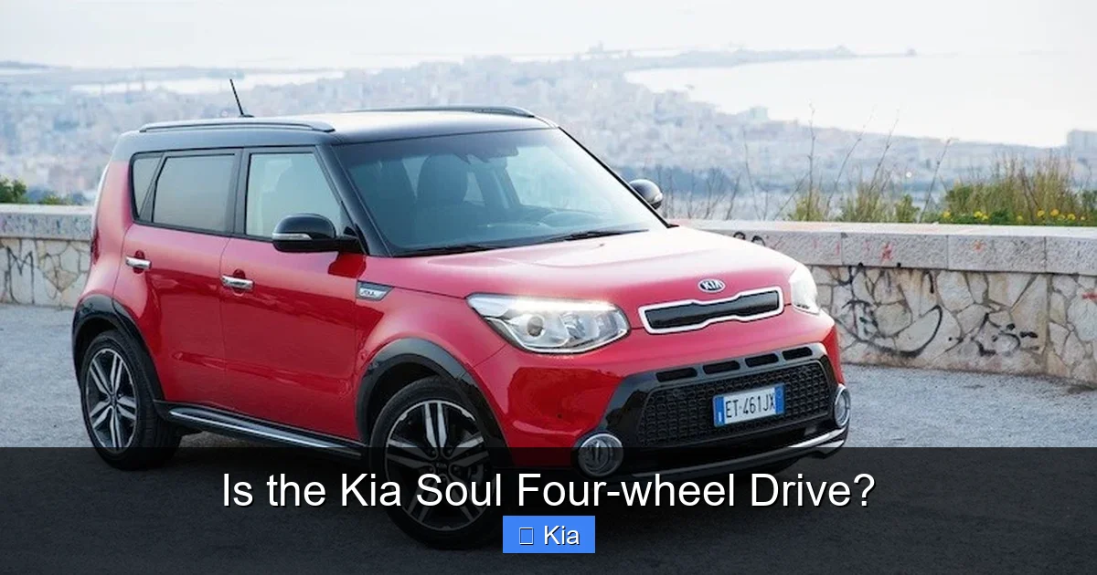 Is the Kia Soul Four-wheel Drive?