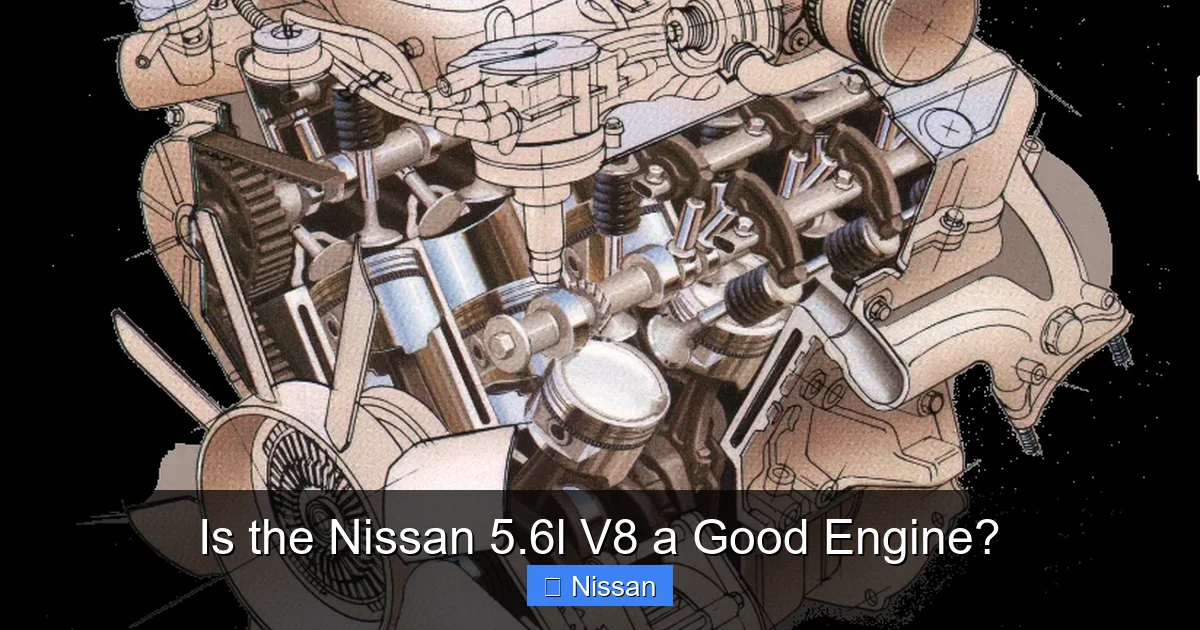 Is the Nissan 5.6l V8 a Good Engine?