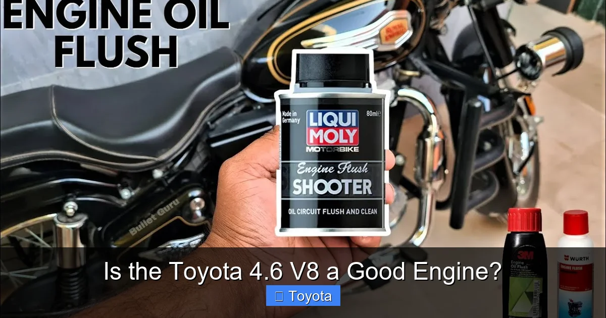 Is the Toyota 4.6 V8 a Good Engine?