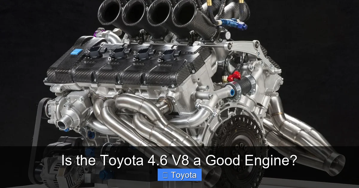 Is the Toyota 4.6 V8 a Good Engine?