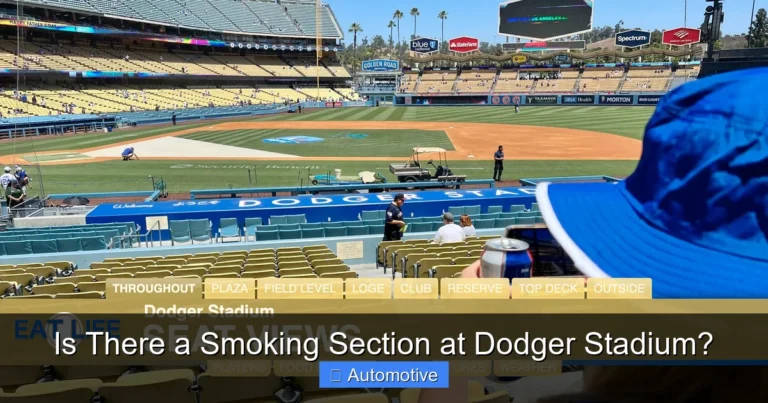 Is There a Smoking Section at Dodger Stadium?