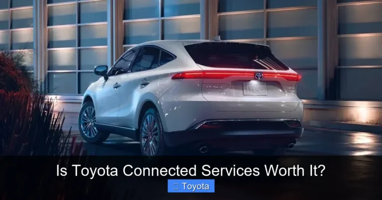 Is Toyota Connected Services Worth It?