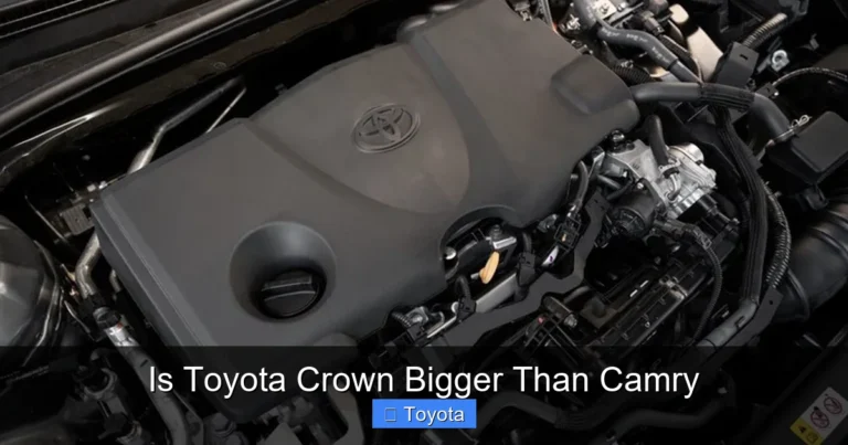 Is Toyota Crown Bigger Than Camry