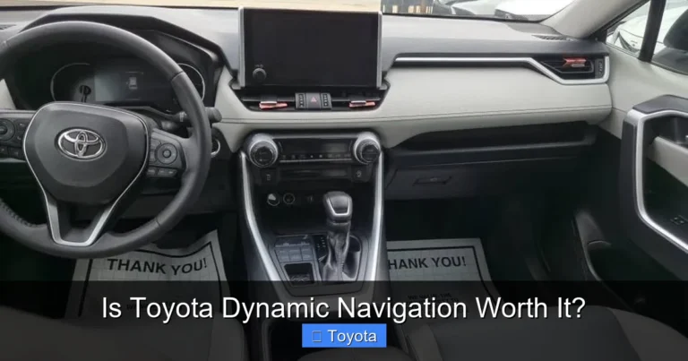 Is Toyota Dynamic Navigation Worth It?