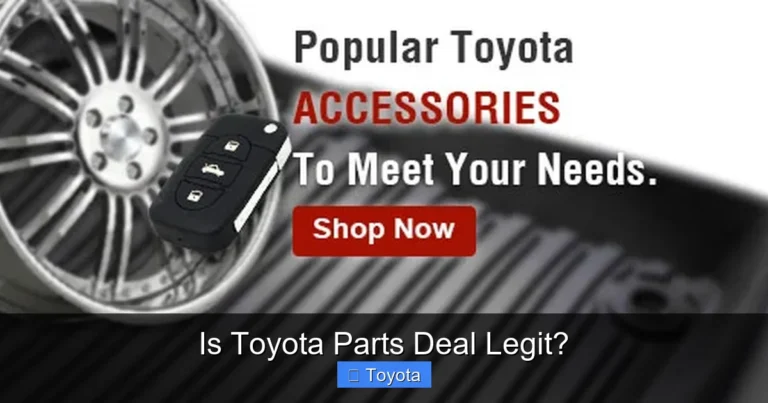 Is Toyota Parts Deal Legit?