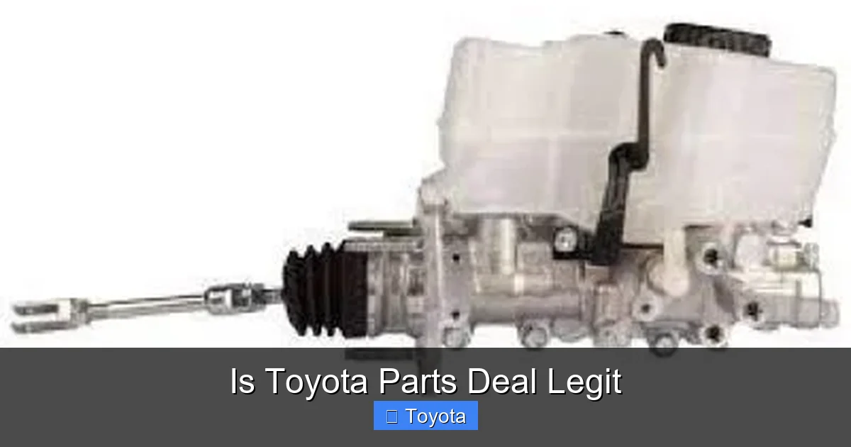 Is Toyota Parts Deal Legit