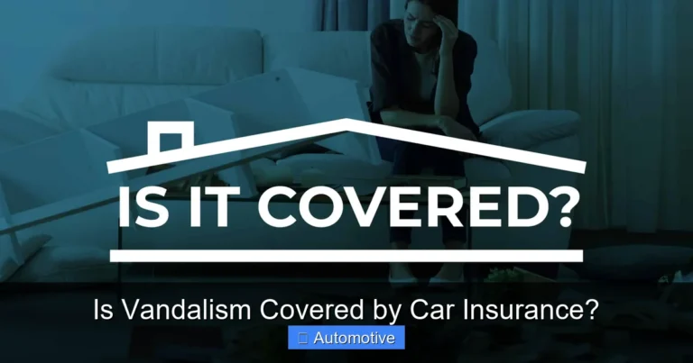 Is Vandalism Covered by Car Insurance?