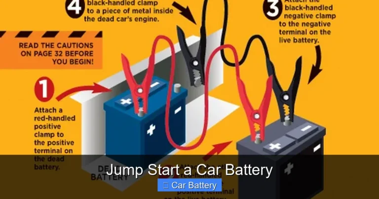 Jump Start a Car Battery