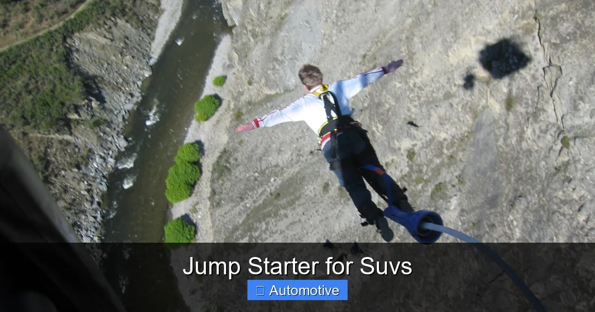 Jump Starter for Suvs