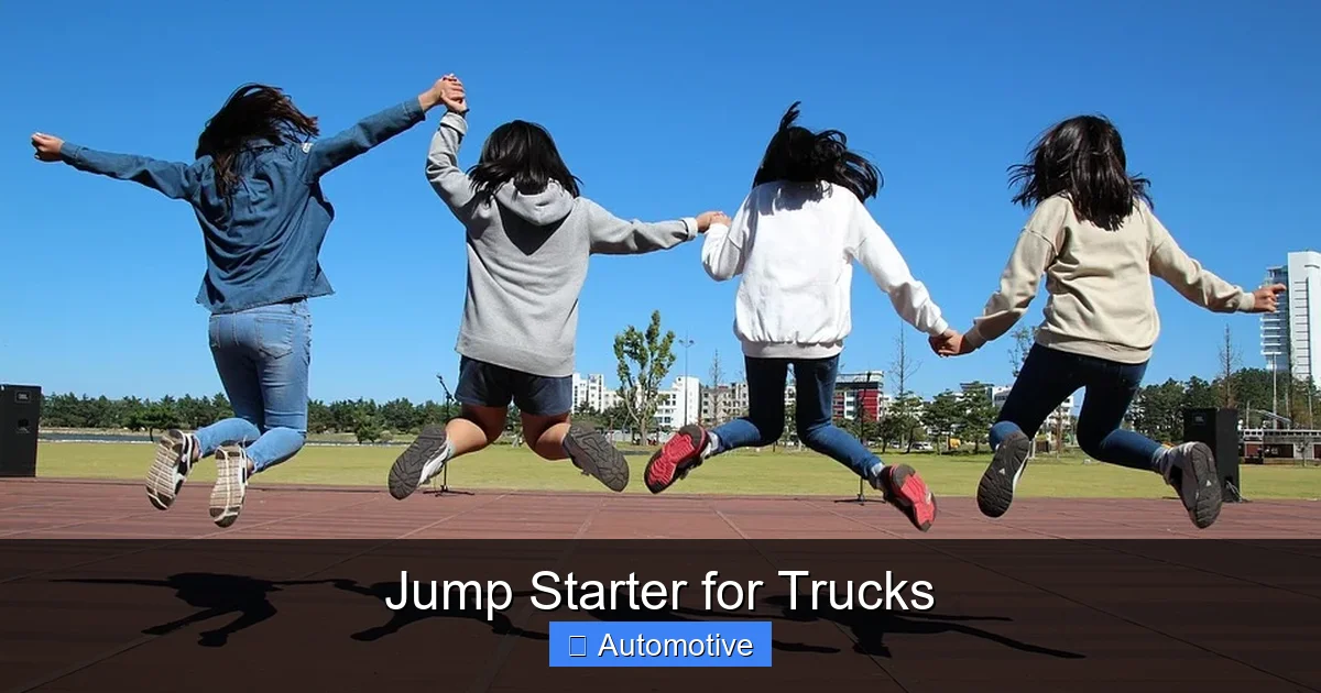 Jump Starter for Trucks