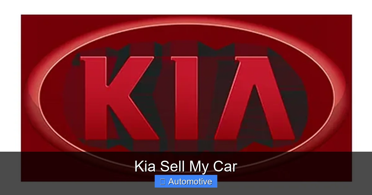 Kia Sell My Car