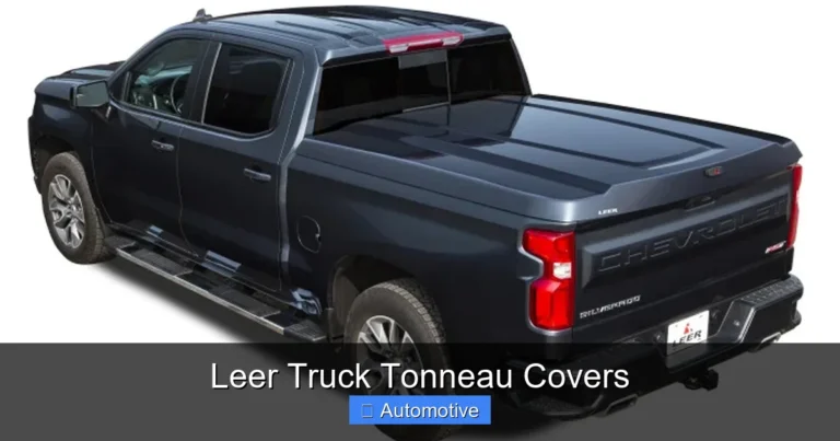 Leer Truck Tonneau Covers
