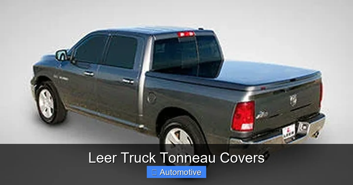 Leer Truck Tonneau Covers