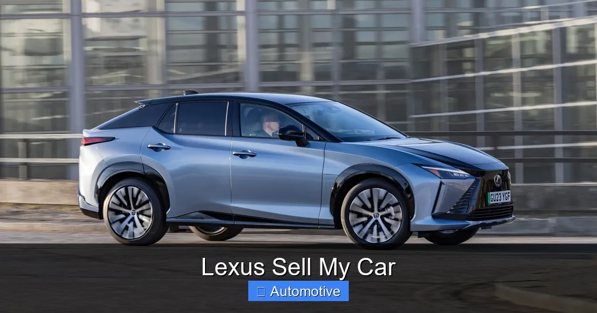 Lexus Sell My Car