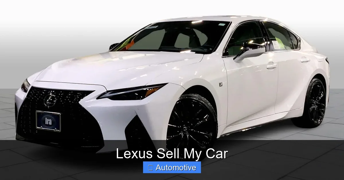Lexus Sell My Car