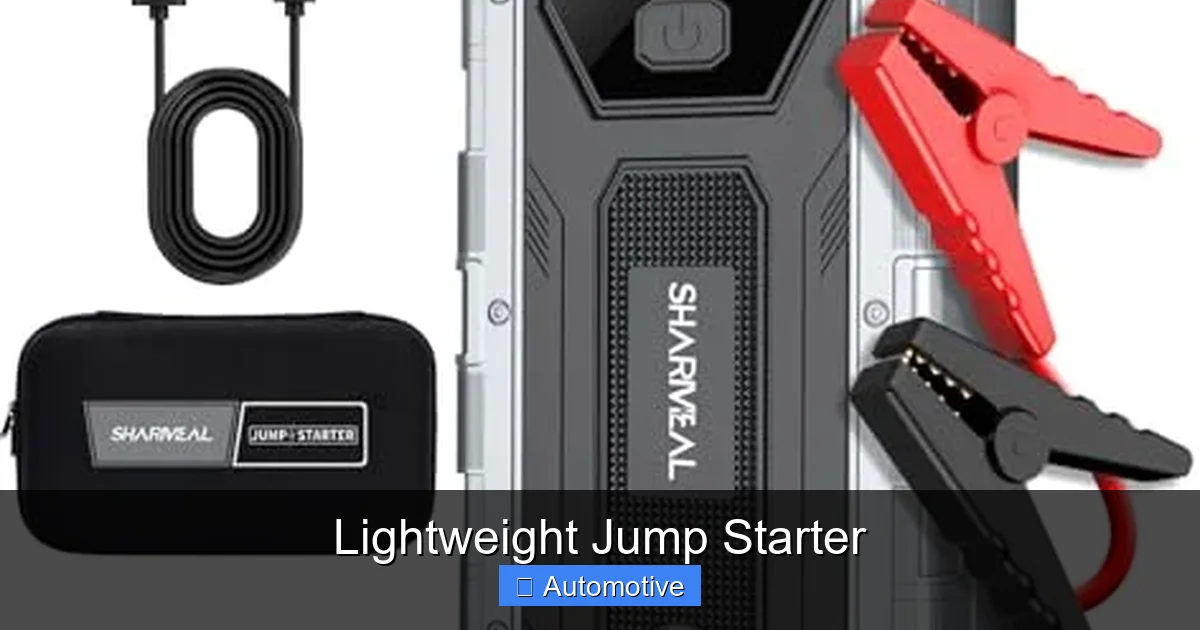 Lightweight Jump Starter