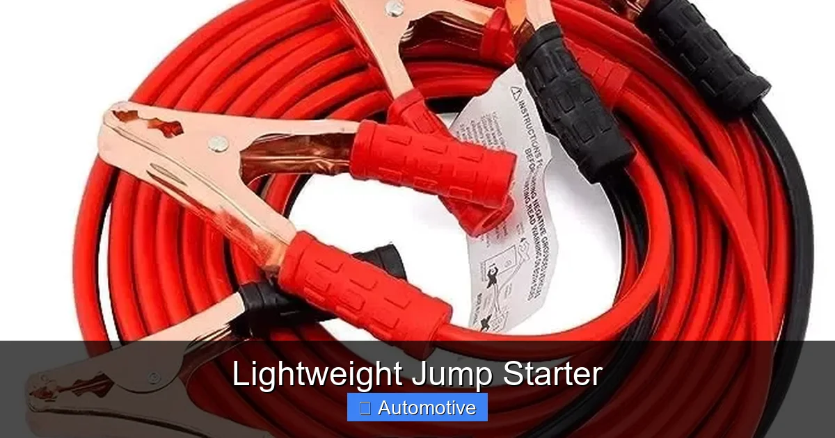 Lightweight Jump Starter
