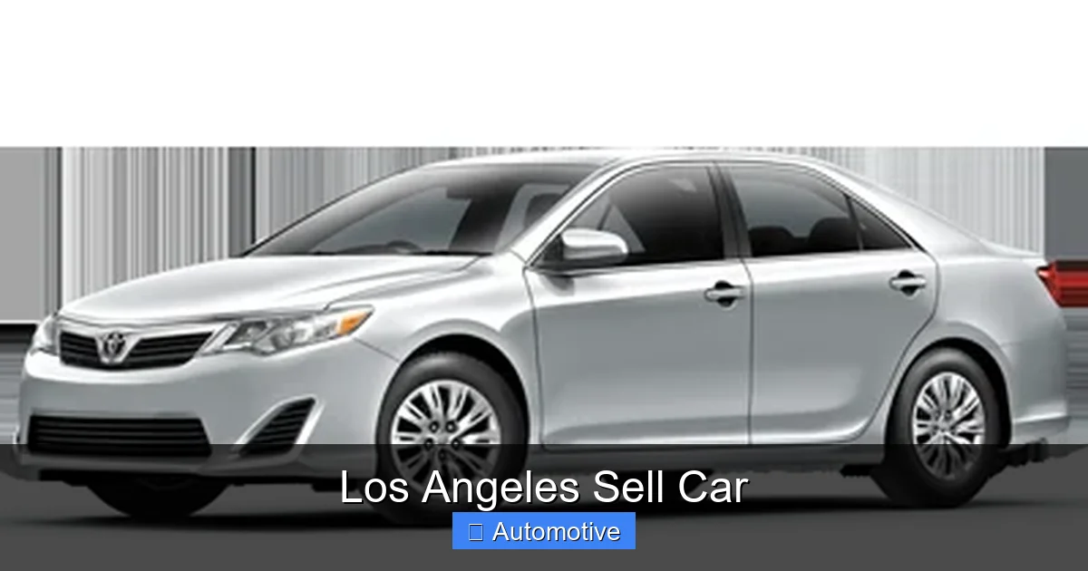 Los Angeles Sell Car