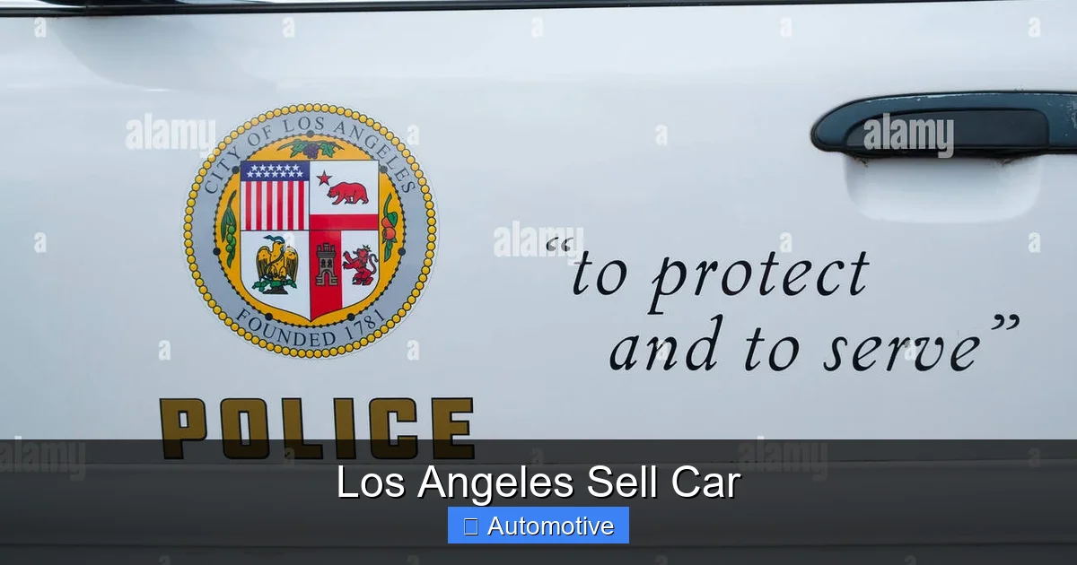 Los Angeles Sell Car