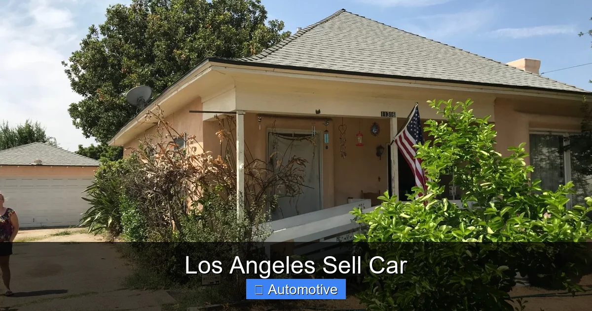 Los Angeles Sell Car