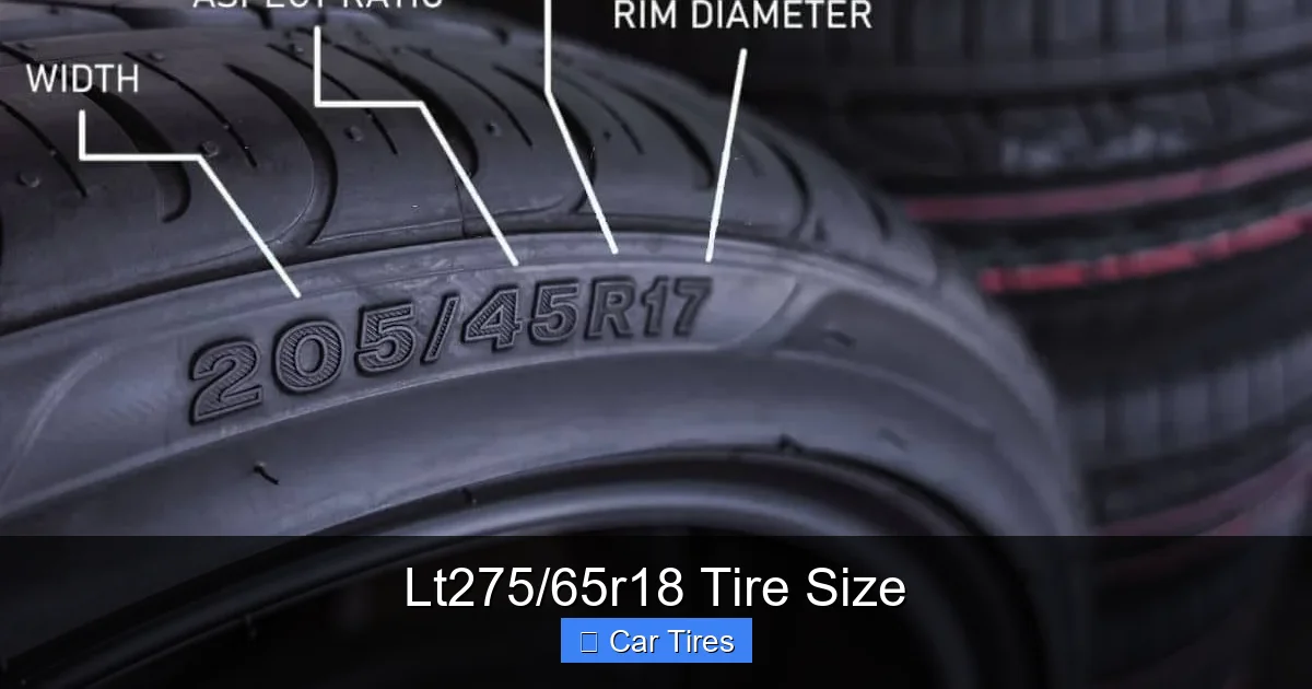 Lt275/65r18 Tire Size