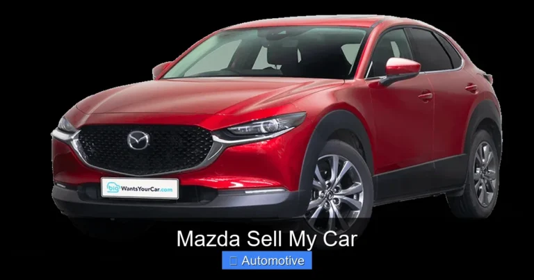 Mazda Sell My Car