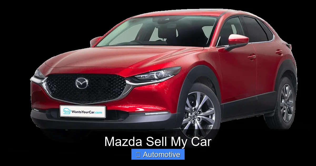 Mazda Sell My Car