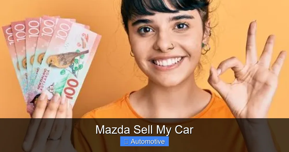 Mazda Sell My Car