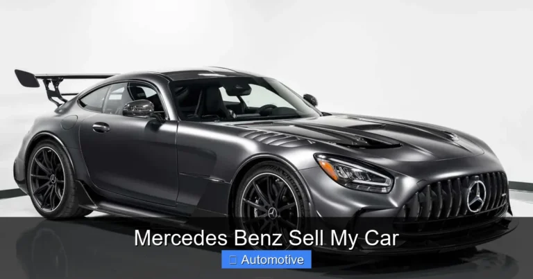Mercedes Benz Sell My Car