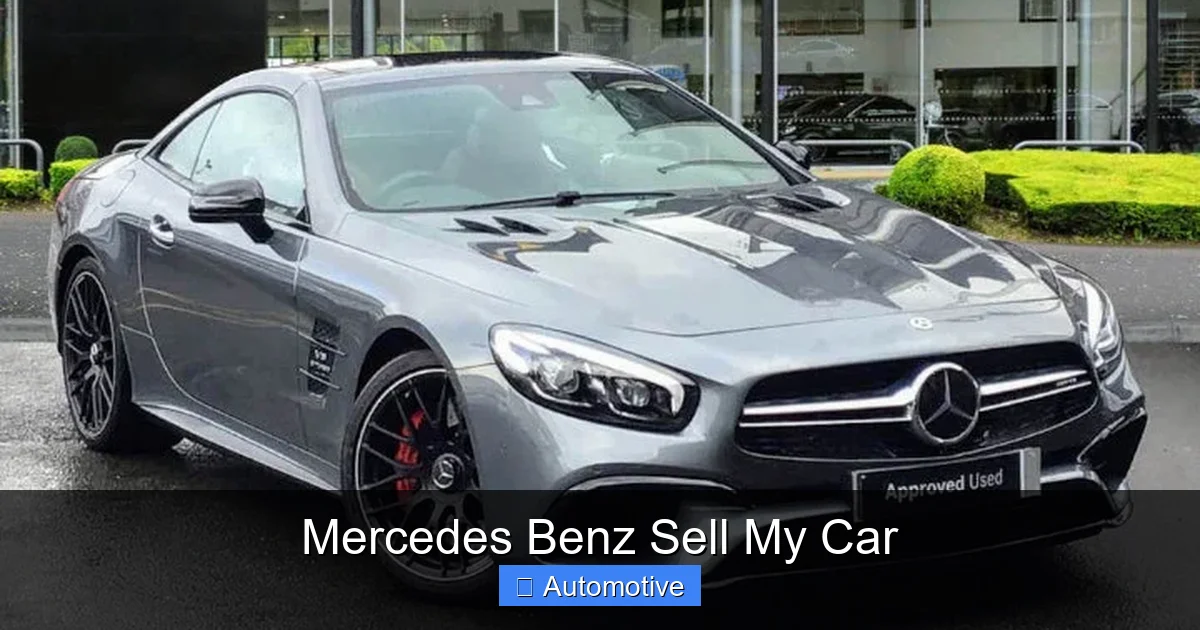 Mercedes Benz Sell My Car
