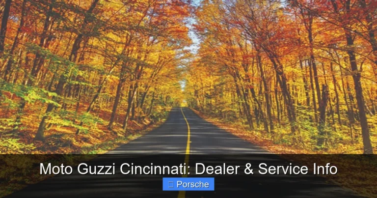Moto Guzzi Cincinnati: Dealer & Service Info