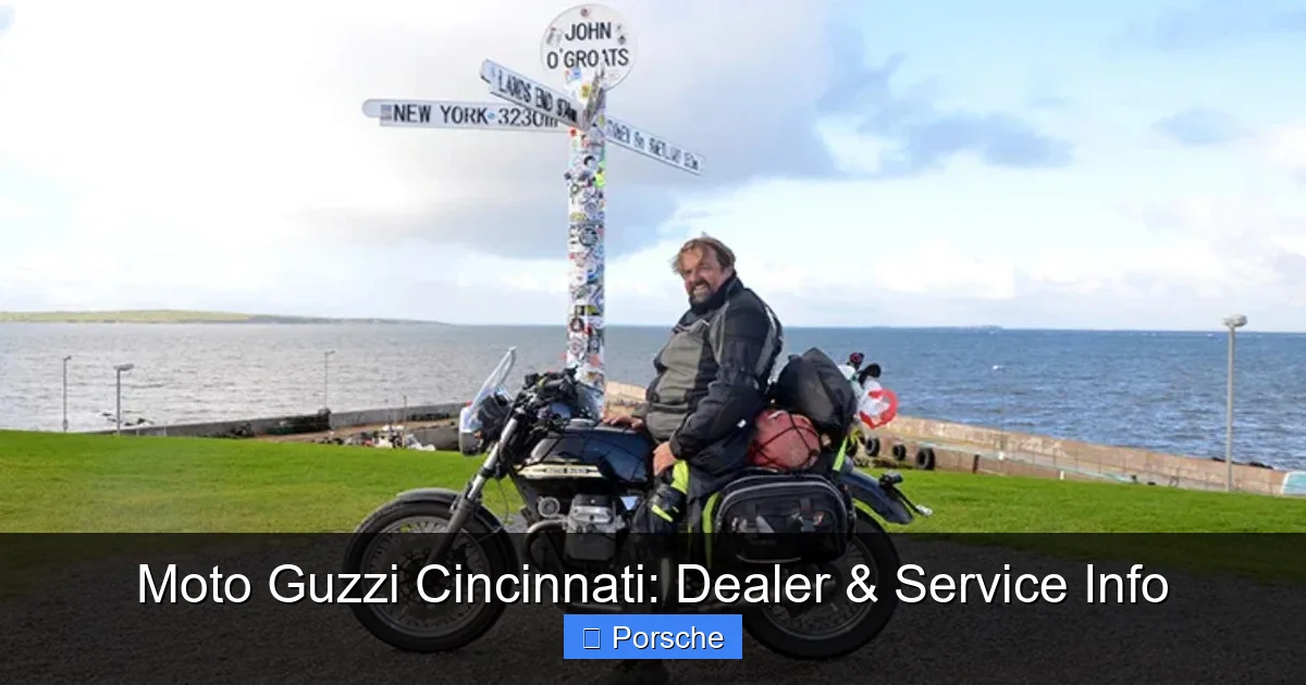 Moto Guzzi Cincinnati: Dealer & Service Info
