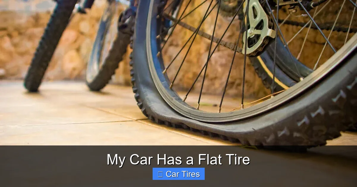 My Car Has a Flat Tire