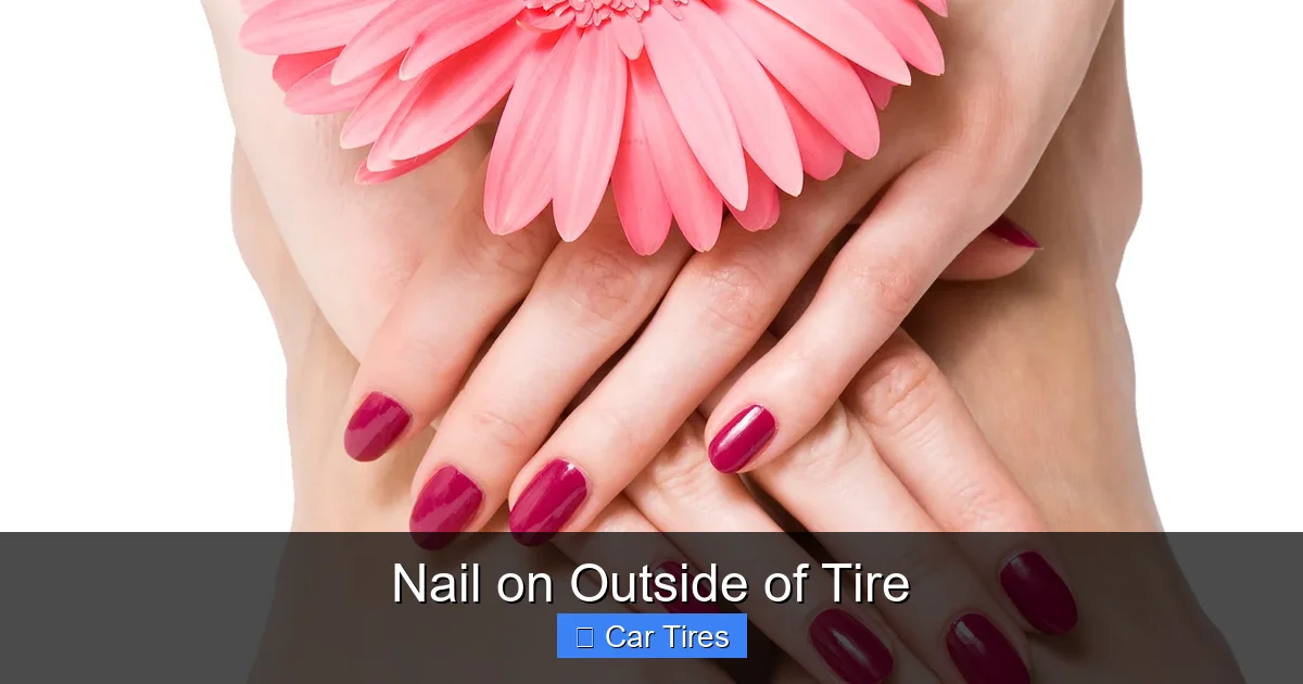 Nail on Outside of Tire
