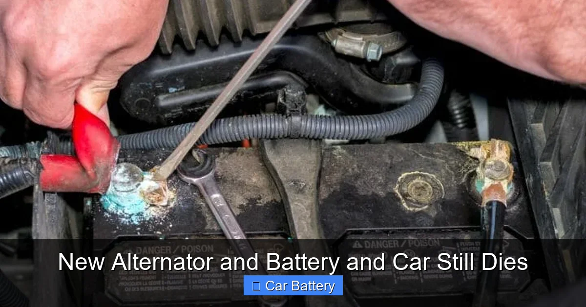 New Alternator and Battery and Car Still Dies