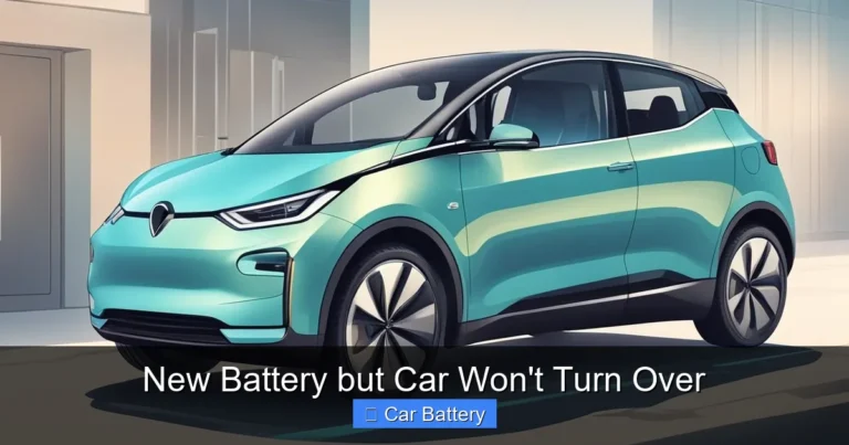 New Battery but Car Won't Turn Over