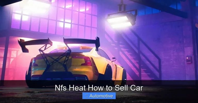 Nfs Heat How to Sell Car