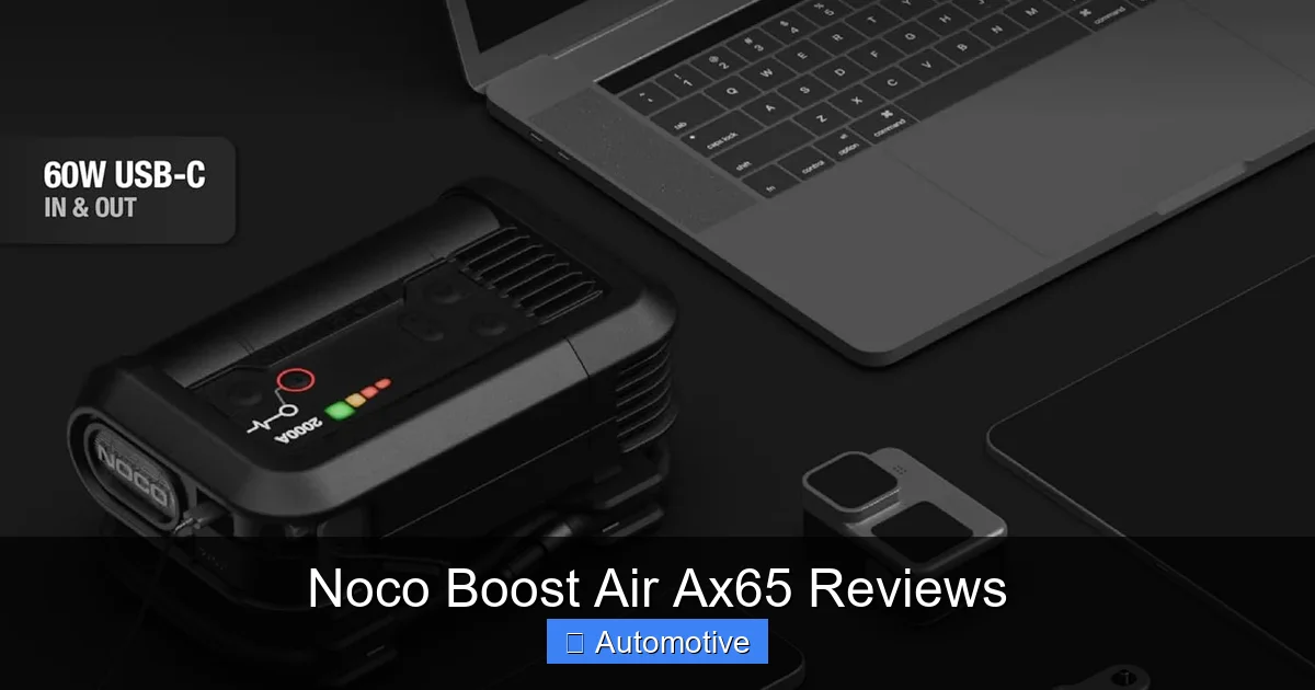 Noco Boost Air Ax65 Reviews