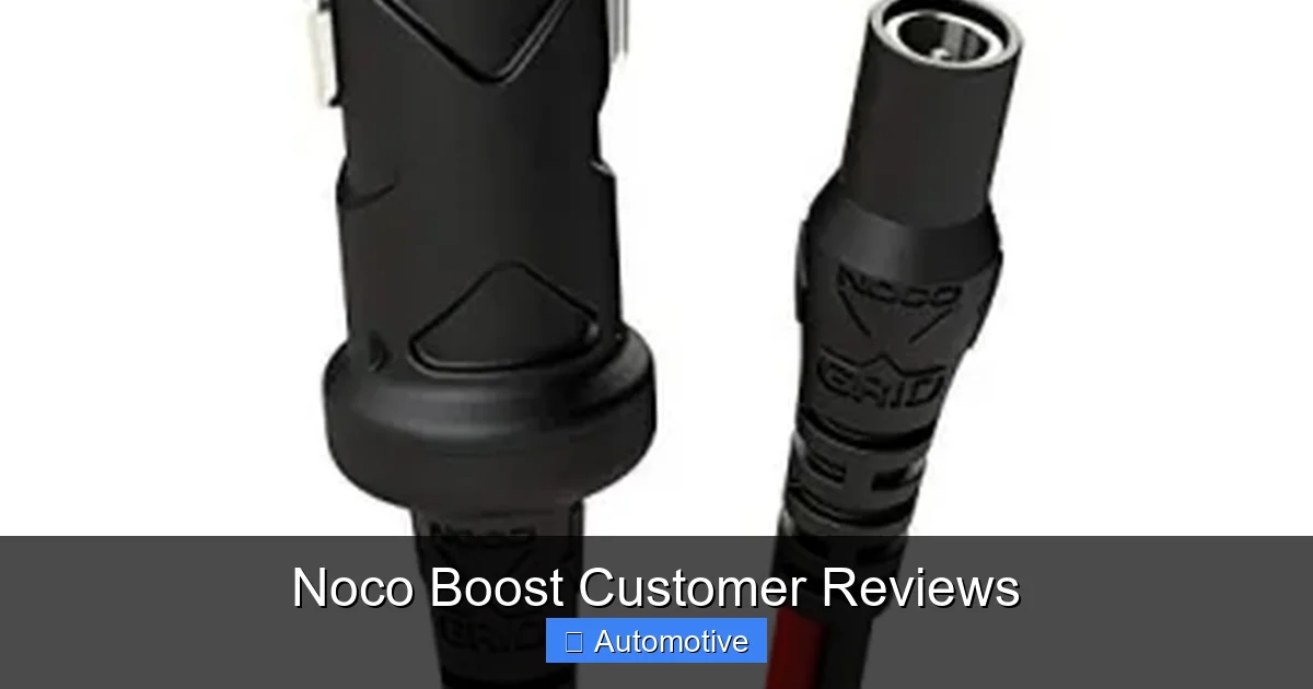 Noco Boost Customer Reviews