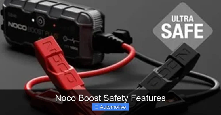 Noco Boost Safety Features