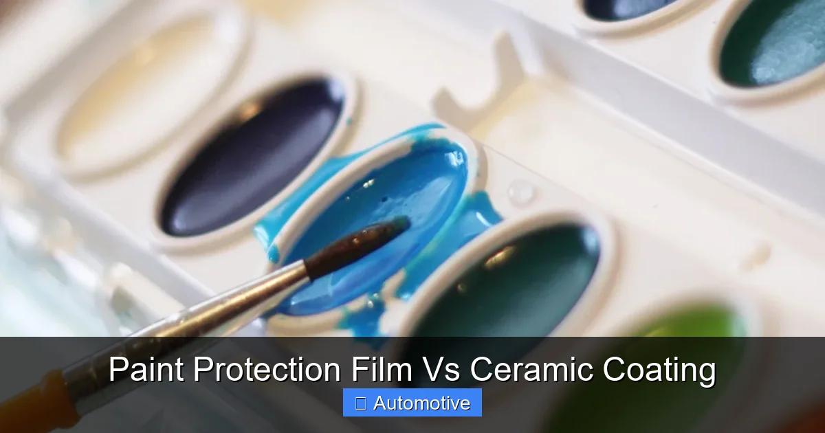 Paint Protection Film Vs Ceramic Coating