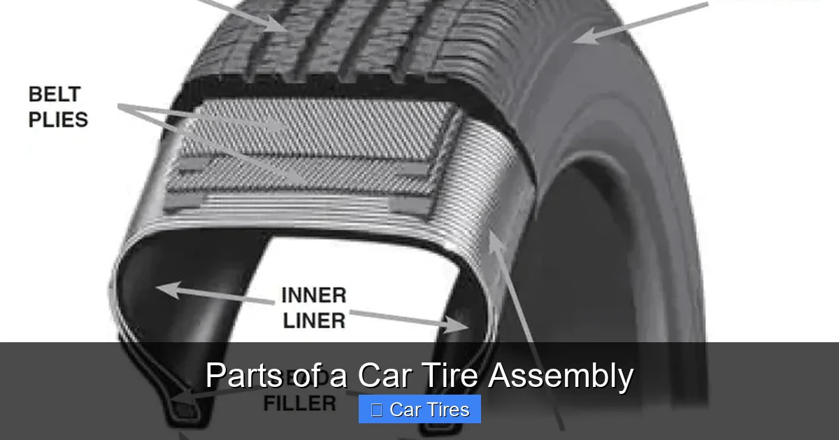 Parts of a Car Tire Assembly
