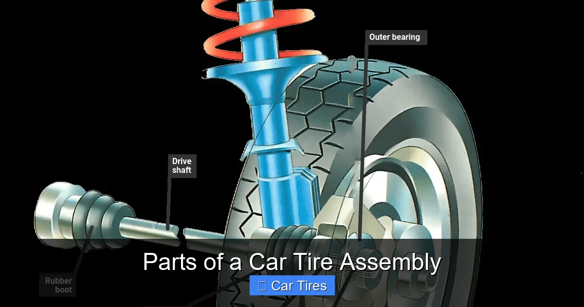 Parts of a Car Tire Assembly